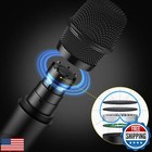 Prozor Uhf Wireless Microphone System  Professional Handheld Mic Dual Karaoke
