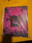 Pokemon Gengar Zip Up Card Binder With 50 Sheets   5 Colored Sheet Seperators
