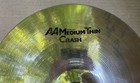 Vintage Sabian Aa 16  Medium Thin Crash Cymbal Brilliant Nice 