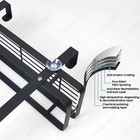 1 2 Tiers Hanging Shower Caddy Over The Door Shower Organizer Stainless Steel   