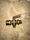 Shut Off Valve Fuel  Gas  Oil  Air 60-ef  Thread Male Brass Drain Pet Cock  New