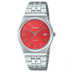 Casio Mtp-b145d-4a2 Red 35mm Quartz Stainless Steel Men s Watch