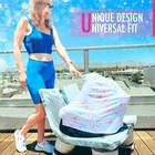 Baby Car Seat Cover Breathable  Washable   Stretchy   Shopping Cart  Stroller   