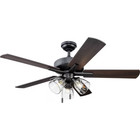 Better Homes   Gardens 52  Bronze Transitional Ceiling Fan  5 Reversible Blades 