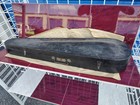 Antique Gsp Wooden Coffin Style Violin Case 19th Century W made In England Rosin
