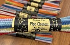 9 Packs Of Vtg Bj Long Mcm Chenille Craft Pipe Cleaners Assorted Colors
