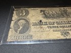 1850 s Bank Of Charlotte  North Carolina  3 Obsolete Note Nc5g2  62210 