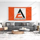 Allis-chalmers 3x5 Ft Banner Flag Tractor Farm Equipment Premium Wall Decor Sign