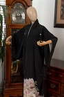 Dear Vanilla Japanese Tomesode Silk Kimono Women s Authentic Japan Made Vintage
