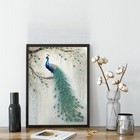 Nbsddzy Diamond Art Kits For Adults Peacock 5d Diy Round Full Drill