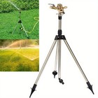 360   Sprinkler On Tripod Base Heavy Duty Brass Sprinklers For Yard Lawn Garden