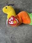 Ty Beanie Baby  inch  Caterpillar - Rainbow Plush 1995 New W  Tag