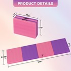 6x2 Ft Gymnastics Mat Gym Mat Foldding Lightweight Tumbling Mat 2  Thick Fitness