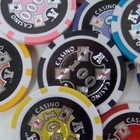New Bulk Lot Of 1000 Ace Casino Poker Chips - Pick Denominations 