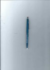 Vintage Paper Mate Malibu Blue   Chrome Trim Double Heart Ballpoint Pen-adv 