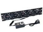2u Rackmount Cooling Intake Fan Panel Quiet High-airflow 19  Server Av Cabinet