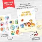 Baby Memory Book  Keepsake Journal  Scrapbook  Photo Album  Record Your Girl    