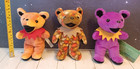 Liquid Blue Grateful Dead Beanie Bear Plush Lot