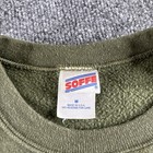 Vintage Usmc Sweatshirt Mens Medium Olive Green Usa Marine Corps Pullover