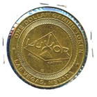 Luxor Hotel Casino Las Vegas  1 Dollar Poker Chip King Tut Gaming Token 