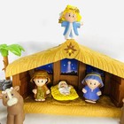 Little People Christmas Nativity Manger Set   Extras 2002 Mattel Fisher Price