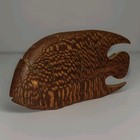 Peter Chapman Fish Wood Puzzle Wooden Hidden Fish Signed 1996 9 Pieces 