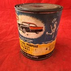 Vintage Glidden Auto And All Purpose Paint Quart Black Quick Dry Can Nearly Full