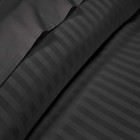 100  Cotton Branded Bedding 1000tc 1200tc Select Item Gray Stripe