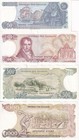 Greece 50 100 500 1000 Drachmes 1978 1983 1987 P 199 200 201 202 Unc Set 4 Pcs