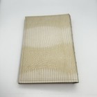 300 Photo - 50 Page Wedding Photo Album Ivory Faux Leather Holds 4x6 Photos Memo