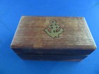 Vintage Brass Captains Spyglass Collapsible Telescope With Wooden Box