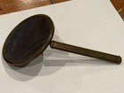 Art Deco Art Nouveau Brass Celluloid Floral Vanity Swivel Handheld Mirror