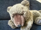 Hansa Toys Plush Sleeping Bear Cub Hand Sewn Handmade Stuffed Animal