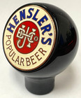 Beer Ball Tap Knob Henslers New Jersey Keg Marker Handle Vintage
