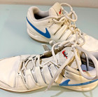 Nike Nikecourt Air Zoom Vapor 9 5 Tour Leather Heritage Fj1683-100 White Tennis