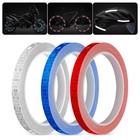 Reflective Safety Tape Self Adhesive Pinstripe Sticker Strip Decal 26ft Roll 1cm