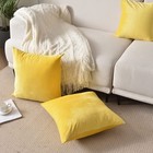 Throw Pillow Covers Velvet Decorative Square Pillowcase Soft Cushion Case For   