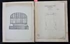 Lot 1913 Antique Draperies Curtains Patterns Plans Sketch Window Treatments