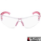 Radians Optima Safety Glasses Pink Temples Clear Hard Coat Lens Women Ansi Z87 1