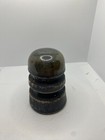 Unembossed Unnamed U-53 Ceramic Porcelain Telegraph Insulator Brown