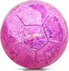 Size 4 Soccer Ball Glitter Pink - Kids Aged 4-6 6-8 8-12 Outdoors Sports Trai   