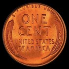 1954 S Lincoln Wheat Cent Choice Bu 1c Brilliant Uncirculated Obw Superb Detail