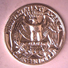 1957 25c Silver Proof Washington Quarter   free Shipping   90  Silver