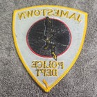 Jamestown Police Dept Rhode Island Police Single Patch Vtg Memorabilia Collect