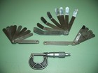 Machinist Tools 1  Micrometer 3 Sets Feeler Gages General Perfectionist Goodall