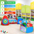 Fun Gift Kids Ball Pit Play Tents  Tunnels  Dart  target Walls  Free Fast Ship  