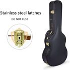 Crossrock 4 4 Full Size Classical Guitar Case  Arch-top Wooden Hardshell  Black