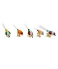 Kurt Adler Mercury Glass Vintage Style Clip On Bird Christmas Ornaments Set 5