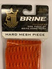 Brine Lacrosse Hard Mesh Restringing Piece  Orange