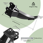 Mini Excavator Ripper Attachment  0 8-2t      Includes 2 Extra Pins Mini Digger